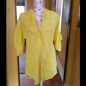 FCUK Yellow tunic
